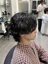 ビカムメンズヘアー 栄店(become men's hair)&nbsp;ウルフがカッコいいサーフカール