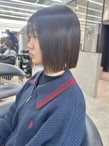 ロンドシエル 横浜(Lond ciel)&nbsp;オリーブグレー/レイヤーカット/黒髪/マロンベージュ/横浜