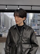 ソソ(soso) シースルー韓国マッシュメンズ/パーマ/マッシュ