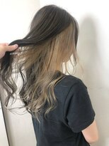 エヌプラスリタ 近鉄八尾(N+lita)&nbsp;ミルクティーブロンドダークブルーデジタルパーマ