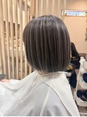 アンブレラカラー×シルバーベージュ