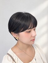 モザミ(MOZAMI)&nbsp;縮毛矯正で叶える大人の小顔耳かけすっきり美人ショートヘア