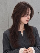 プレイス(PLACE)&nbsp;韓国風レイヤー×艶ブラウン