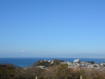 富士山と相模湾の景色に癒されながらゆったりとした時間を…♪