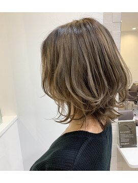 ケイアンドケイ ヘアー デザイン つつじが丘店(K&K) 毛先に軽さを！ミディアムレイヤー