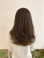 オリジン サロン(THE ORIGIN'S SALON) ゆるふわロング×シナモンベージュ