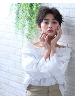 ソア 武蔵小杉(SOAR) 簡単スタイリング無造作厚めバングクラシカルカール重めスタイル