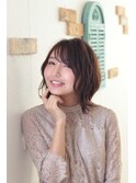 【東三国/新大阪】大人可愛い☆小顔パーマボブ