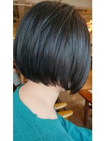 シザーズ(scissors)&nbsp;黒髪◎前下がりショートボブ