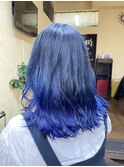 ネイビーグレー × ブルー × グラデーションカラーSOMEBRIDGE