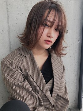 トッカ ヘアアンドトリートメント 難波店 外ハネボブ&お肌トーンアップカラー