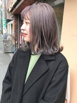 フロート 小阪店(float) ラベンダーカラー_クールショート ピンクグレージュ ボブルフ