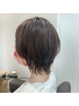 ルディー バイ ヘアーポケット(rudii by HAIR POCKET) ウルフボブ×アッシュ