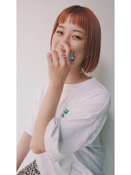 チックタック パラダイム(TICK-TOCK Paradime) 《ゲストスナップ》オレンジミニボブ