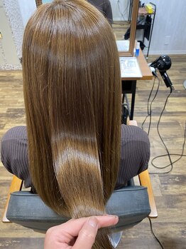 テーラヘアー 南行徳店(TELA HAIR)の写真/話題のケアプロ取扱いサロン！髪の内部から保湿するのでダメージが気になる方にもおすすめ！【南行徳】