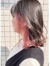 カット ＋ インナーブリーチ ＋ オンカラー ￥18700～