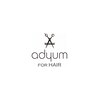 アデューム フォーヘアー(adyum for hair)のお店ロゴ