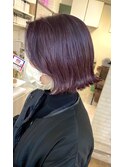 【ピンクパープル×外ハネボブ】