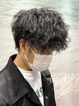 ヨシザワインク プレミアム 横浜 桜木町店(YOSHIZAWA Inc. PREMIUM) マスクに似合うツイストスパイラルパーママッシュウルフ