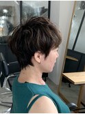美シルエット大人ショート