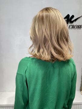 アンク クロス 池袋北口店(ANKHCROSS) 《アンククロス岩本》ブロンドベージュ