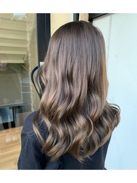 ビューティーサロン はんしん ブラウンカラー