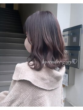 フィゼル 福島店(fizelle) ラベンダーグレージュ＊いけもとみお