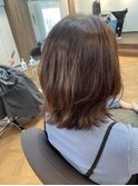 大人可愛い/ショコラアッシュ/ヘルシースタイル/ふんわりカール