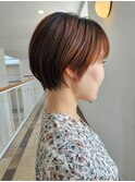 丸みショート/ショートカット/ショートヘア/20代/30代/40代