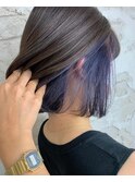 インナカラー/ブルーバイオレット/20代30代40代錦糸町
