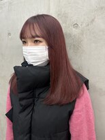 ソルトウォーター(SALT WATER) チェリーレッド ボルドーカラー 深めレッド