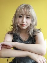 ファンファンバイルー 岐阜(fan fun by Rooo)&nbsp;エンドカラーウルフカット