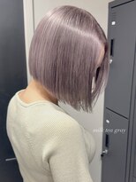 ベレーザ 渋谷(BELEZA)&nbsp;7388ミルクティーアッシュハイトーンカラー韓国切りっぱなしボブ