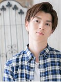アースカラーかき上げ刈り上げショートX草加