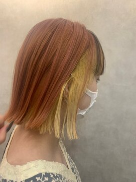 パルーザトーキョー(Palooza Tokyo) イヤリングカラーイエロー