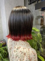 ディスコヘアー ベッロ(DISCO HAIR bello)&nbsp;裾カラー×外ハネ