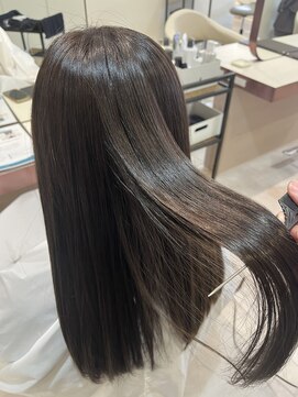 クララ 守谷店(CLALA) ミルクティーアッシュ×髪質改善TR