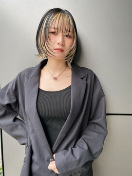 トルネード(TORNADO) ウルフボブ イヤリングインナーカラー フェイスレイヤーt1219