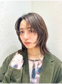 イメチェン外ハネボブ美髪×ブリーチなしレイヤー韓国(立川)