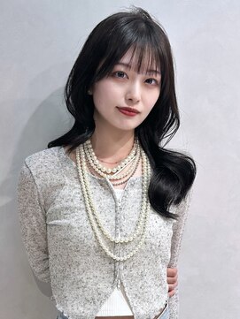 リアン バイ キートス(Lien by kiitos) レイヤーカット×ダークグレー