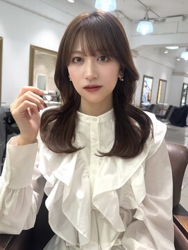 フォルテ 表参道店(FORTE) レイヤーカット/韓国ヘア/髪質改善/チョコブラウンカラー/表参道