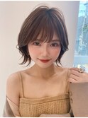 【Louvre】くびれボブ/小顔ヘア/大人ボブ/伸ばしかけヘア
