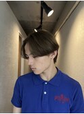 ミルクティーリバースセンターパート所沢ブリーチダブルカラー