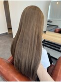 ブリーチなしベージュ