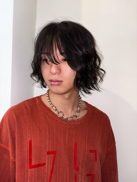 アロハナ 津店(ALOHANA) メンズボブカットのパーマ風セット