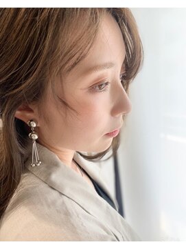 ピピバイヨーク(pipi, by yoke.) レイヤーカット×ベージュカラー