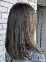 オーガニックエコ 川越(organic+eco)&nbsp;30代40代◎大人秋カラー◎オリーブベージュハイライト