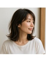 スープレックス ヘアーデザイン(SOUPREX HAIR DESIGN)&nbsp;肩ラインナチュラルボブ　20代 30代 40代 50代 60代　髪質改善