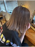 白髪ぼかしハイライト