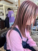 ラウラアンドロー(LAURA&RO)&nbsp;ダブルカラー/ケアブリーチ/インナーカラー/ベージュ【塚口】